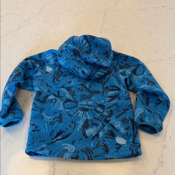 Patagonia Kids Synchilla Blue Fleece Jacket Size 4T - Picture 6 of 6